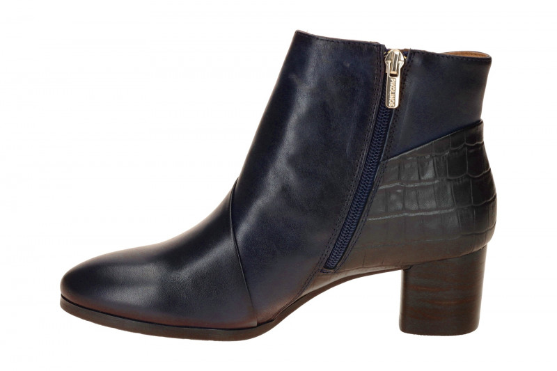 Pikolinos Calafat Stiefelette dunkelblau Kroko W1Z-8575C1