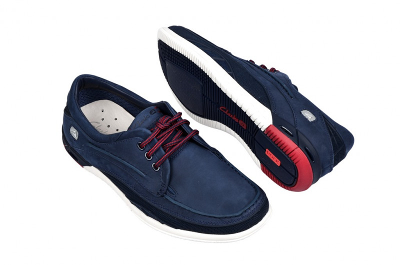 Clarks Orson Lace Schuhe in navy blau - 20348660
