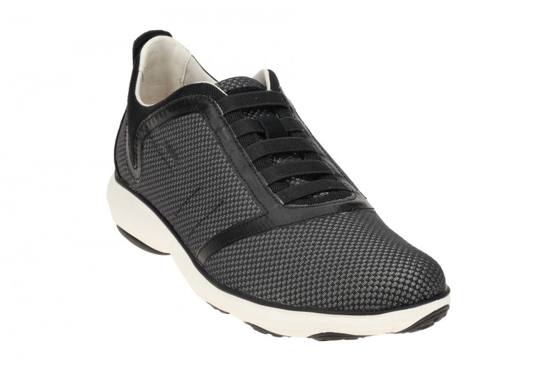 Geox Nebula Schuhe schwarz grau recycelt U04D7F