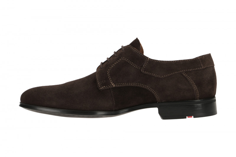 Lloyd Laro Schuhe dunkelbraun Velour 20-557-27