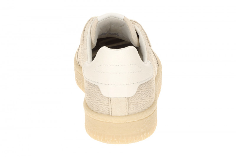 Tamaris Schuhe Sneaker beige Velour geprägt 23723