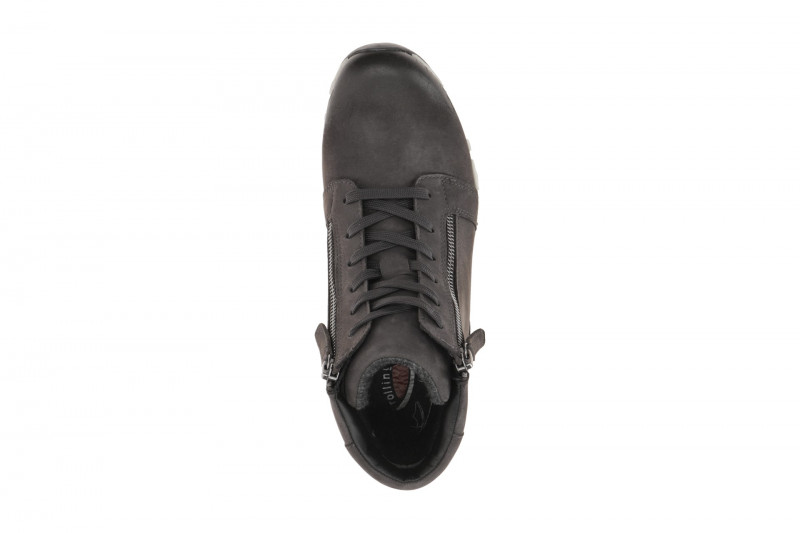 Gabor RollingSoft Schuhe Stiefel dunkelgrau Nubuck