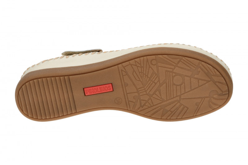 Pikolinos Cadaques T-Steg Sandale weiß beige W8K-0847C1