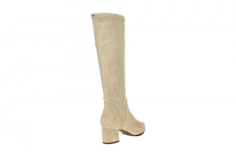 Peter Kaiser Langschaftstiefel beige Stretch 75526