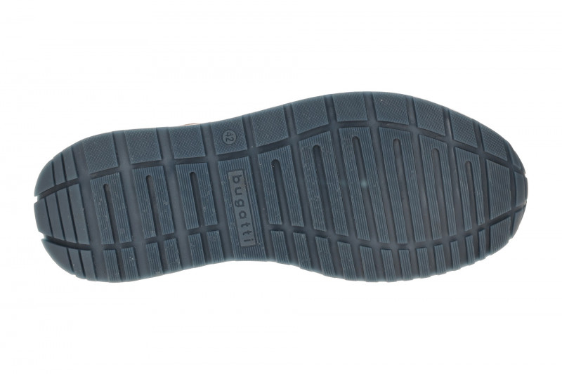 bugatti Schuhe Sneakers braun cognac Glattleder APA03