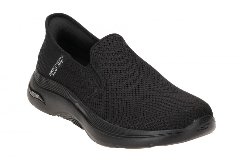 Skechers Go Walk Arch Fit Schuhe schwarz Slip-Ins 216600