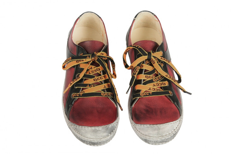 Eject Dass Schuhe rot schwarz 14005/1