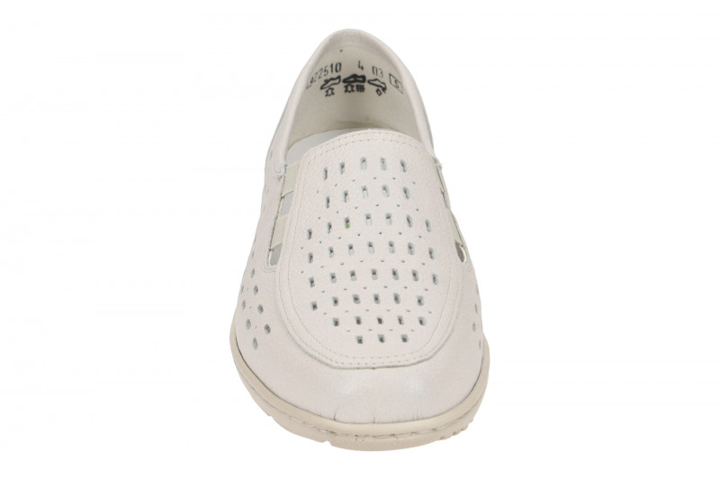 Waldläufer Kya Slipper Schuhe grau perl 607503