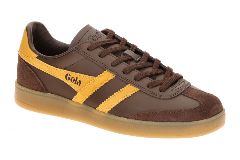 Gola Viper Schuhe Sneakers braun gelb Herren CMB744