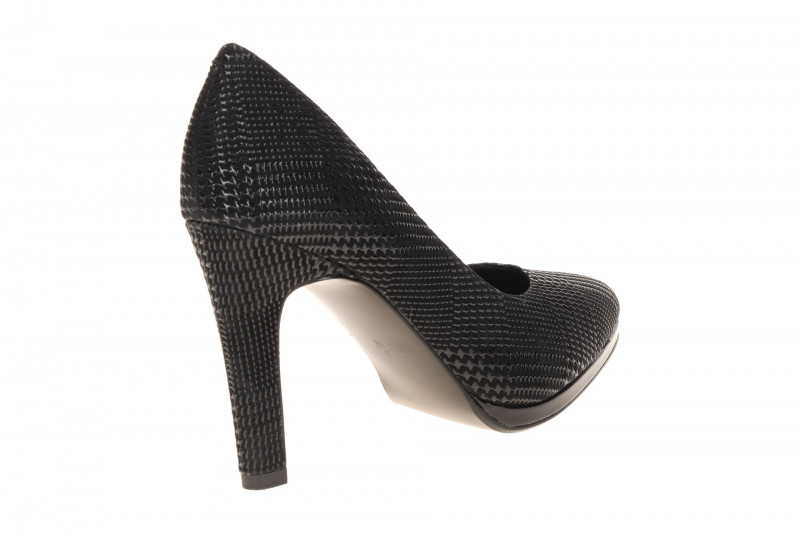 Peter Kaiser High Heels Pumps schwarz gemustert 72445