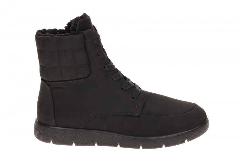 Ecco Bella Winter Stiefel schwarz Warmfutter Boots Wasserdicht 239333