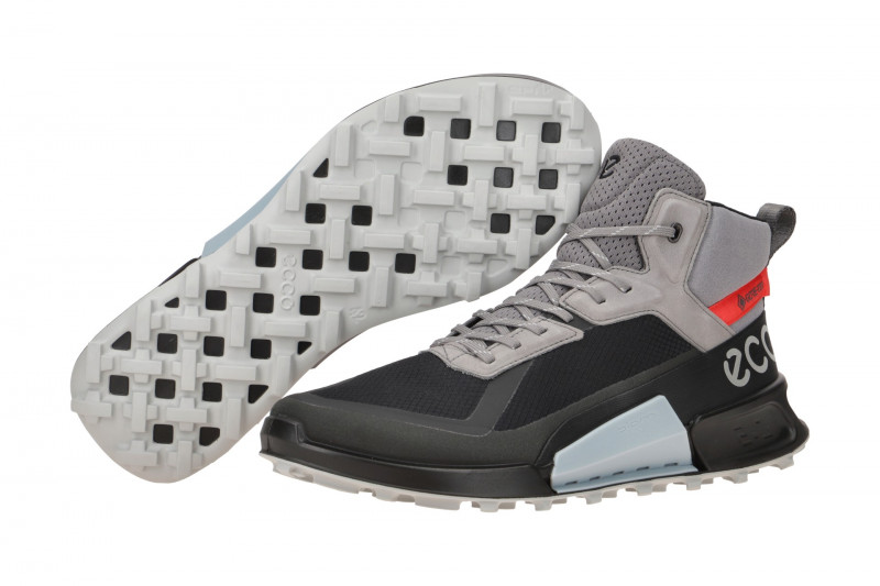 ecco Biom X Mountain Schuhe schwarz grau GORE-TEX