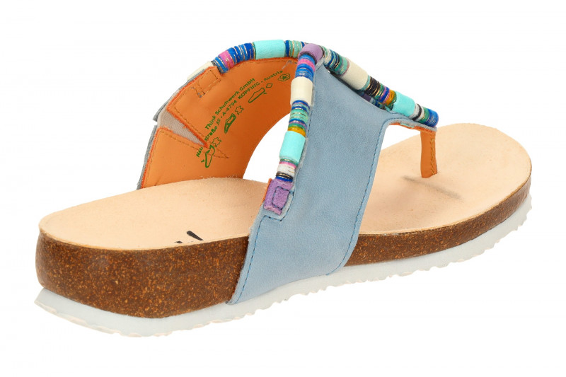 Think Julia Pantolette blau cristal Deko Rahmen 211