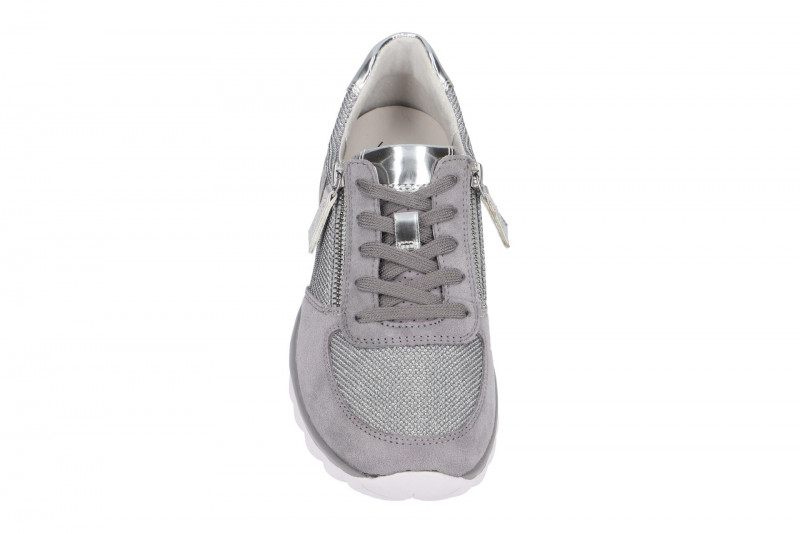Gabor RollingSoft Schuhe grau silber 26.968.15