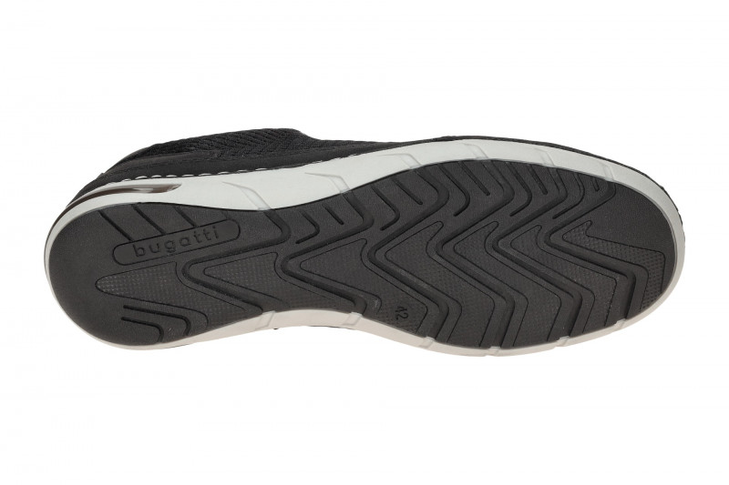 bugatti Glenans Schnür Schuhe Sneaker rot schwarz ASG04