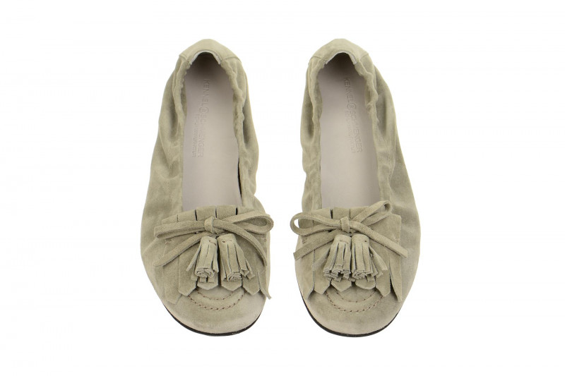 K+S Malu Ballerina grau natur Slipper - 31-91350-444