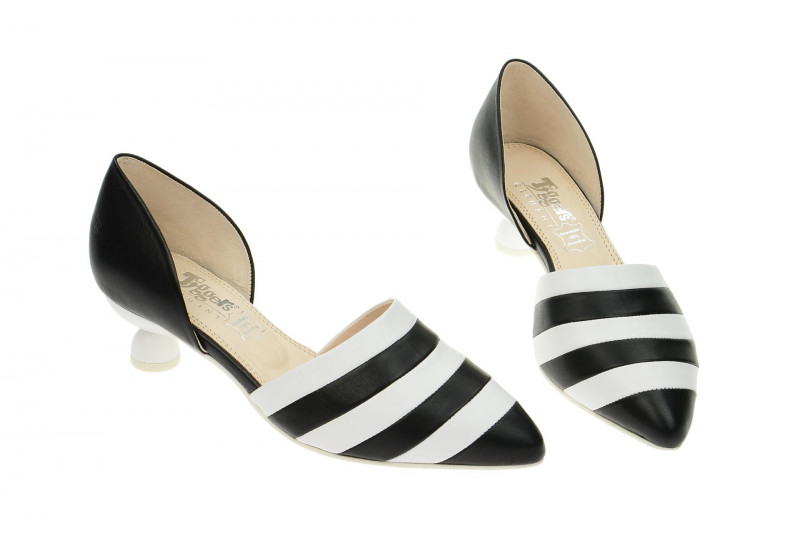 Tiggers Dana Pumps schwarz weiß