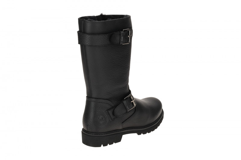 Panama Jack Fergie Igloo B1 Stiefel schwarz Biker-Boots
