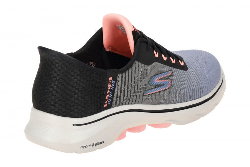 Skechers Go Walk 7 Schuhe lila schwarz 125250