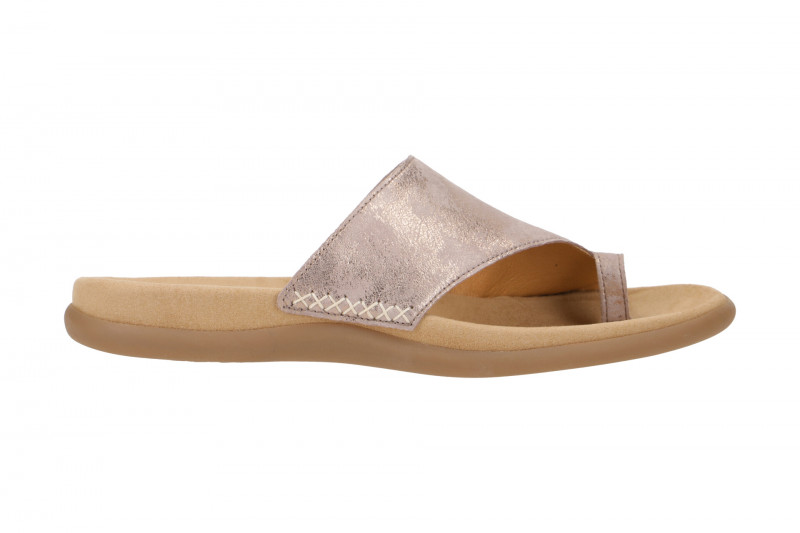 Gabor Pantolette rosa metallic Zehentrenner 23.700.60