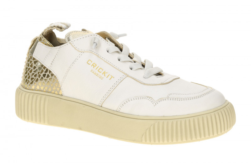 CRICKIT Oakli Stretch Sneaker weiß gold