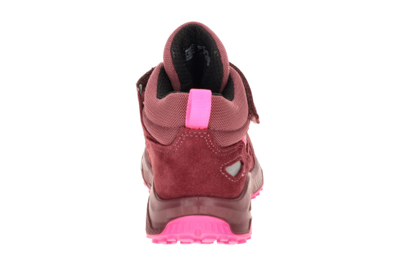 Ecco Receptor Kinder Schuhe Mid Cut rot pink Waterproof 724752