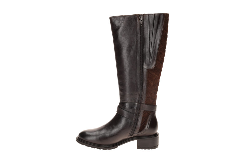 ARA Parker Stiefel braun mocca Schaftweite L Biker Stil 12-26119