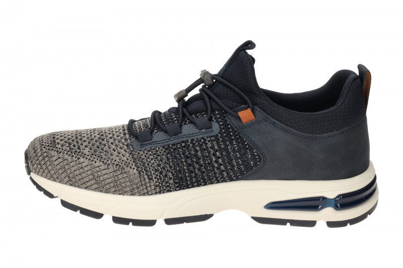 bugatti Parry Schuhe Sneakers blau grau Gummizug AOX60