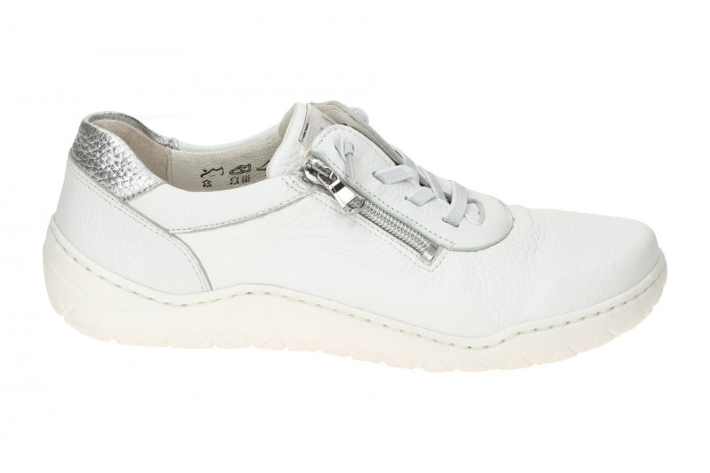 Waldläufer Milena Schuhe weiß silber K-Weite 612003