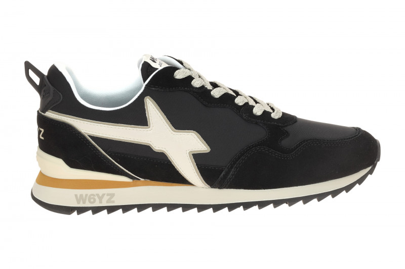 W6YZ Jet Sneakers Schuhe schwarz weiß Herren
