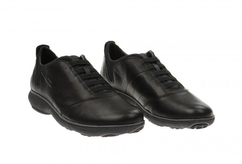 Geox Nebula Schuhe schwarz Glattleder U52D7B