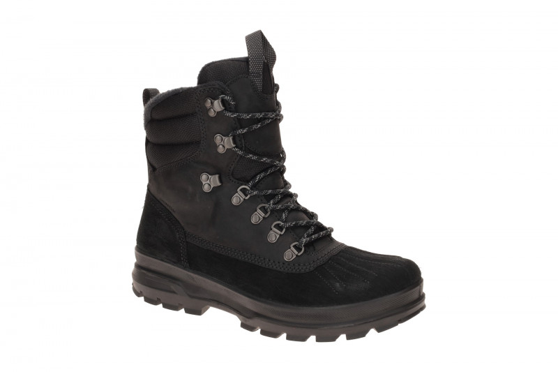 Ecco Rugged Track Stiefel Boots schwarz wasserdicht Outdoor 838204