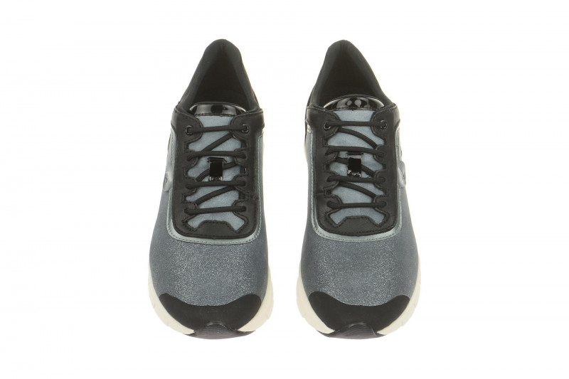 Geox Sukie Schuhe grau Glitter D62F2B