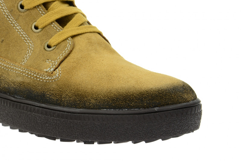 Geox Damen Stiefel gelb schwarz wasserdicht