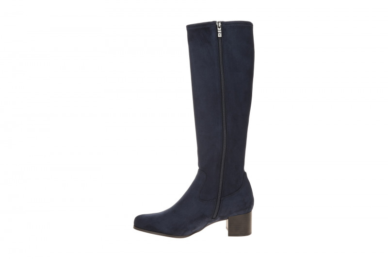 Caprice Lang Schaftstiefel blau navy Stretch 25507