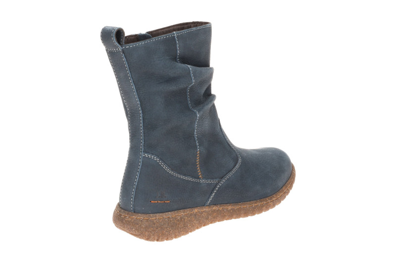 Josef Seibel Angelina Damen Stiefel blau H-Weite Nubuck