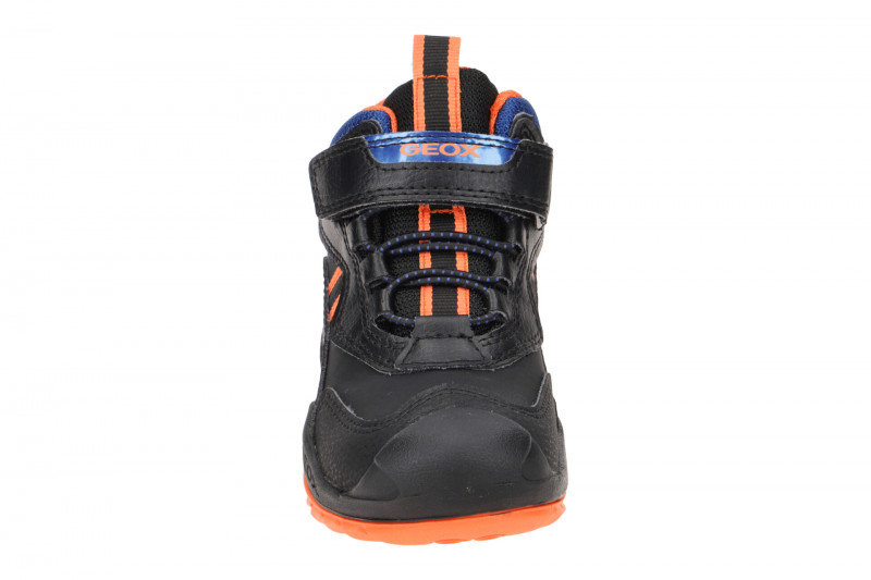 Geox Savage Kinder Stiefel schwarz orange J261WB