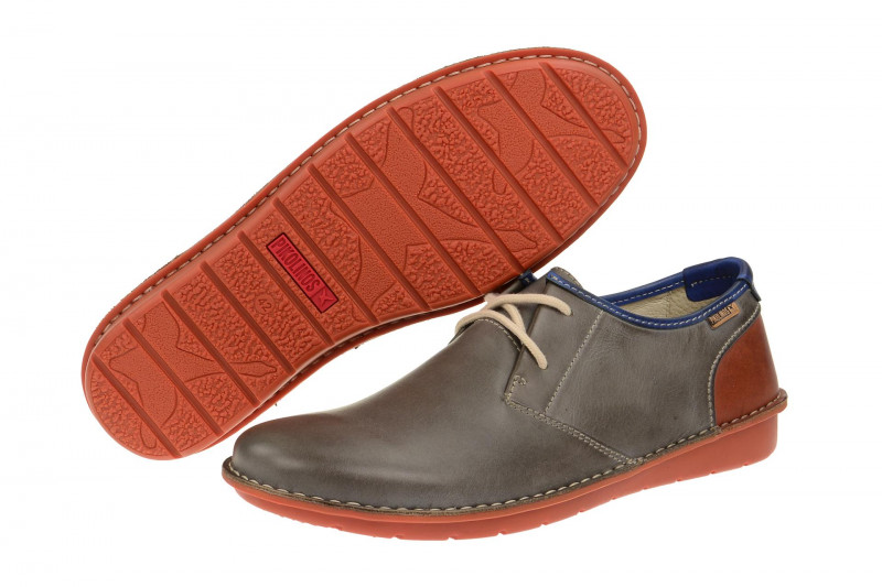 Pikolinos Santiago Schuhe grau orange M7B-4023