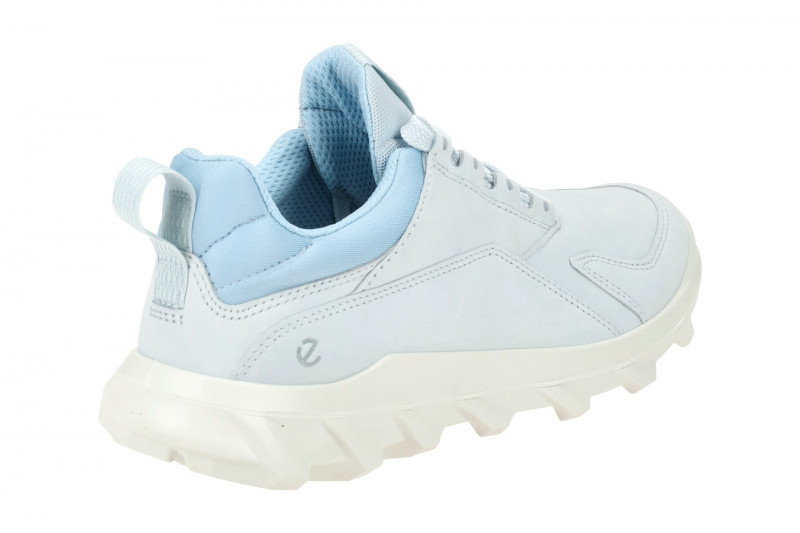 Ecco MX Schuhe Sneakers hellblau Damen Nubuck 820313