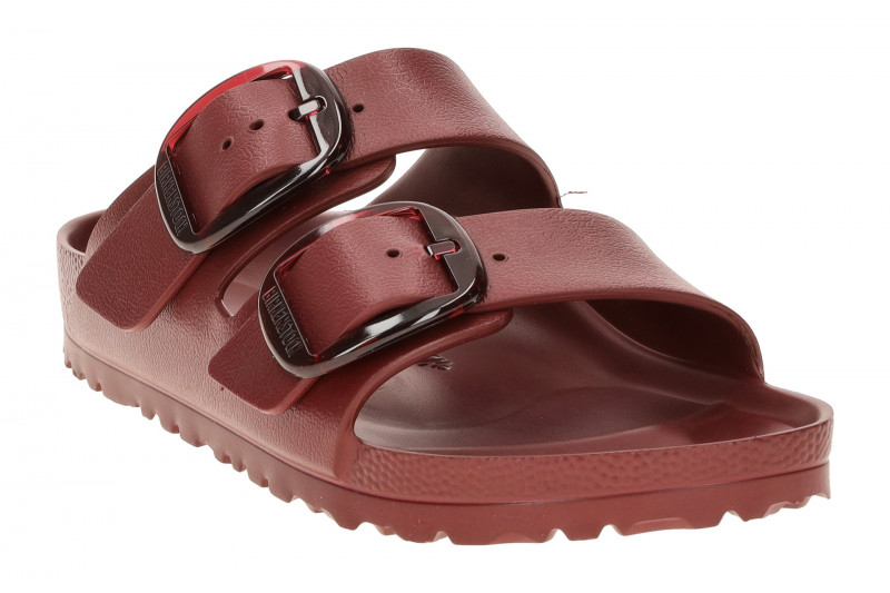 Birkenstock Arizona Big Buckle Pantolette rot SCHMAL EVA