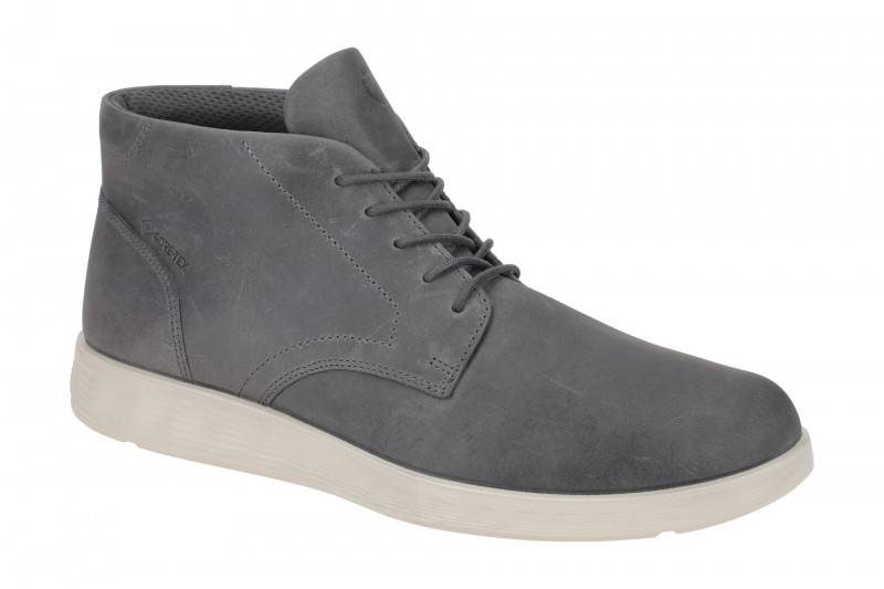 ecco S Lite Hybrid Herren Stiefelette grau steel GORE-TEX