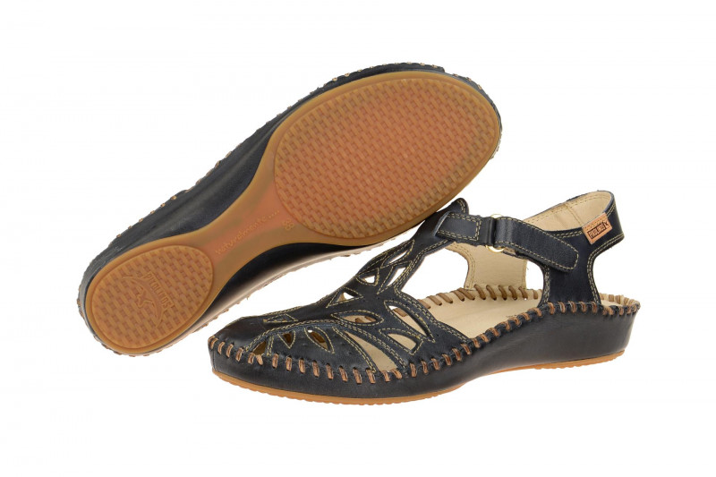 Pikolinos Vallarta T-Steg Sandale blau 655-8312L