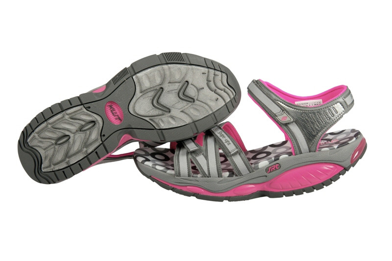 Skechers SRT Sandaletten 12341/GYHP grau hot pink