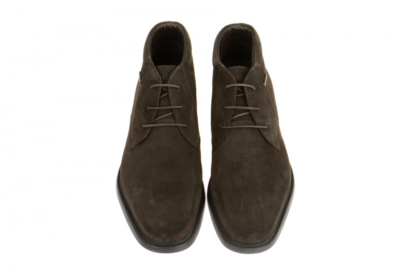 Geox Respira Brayden ABX Stiefelette in dunkelbraun - Amphibiox