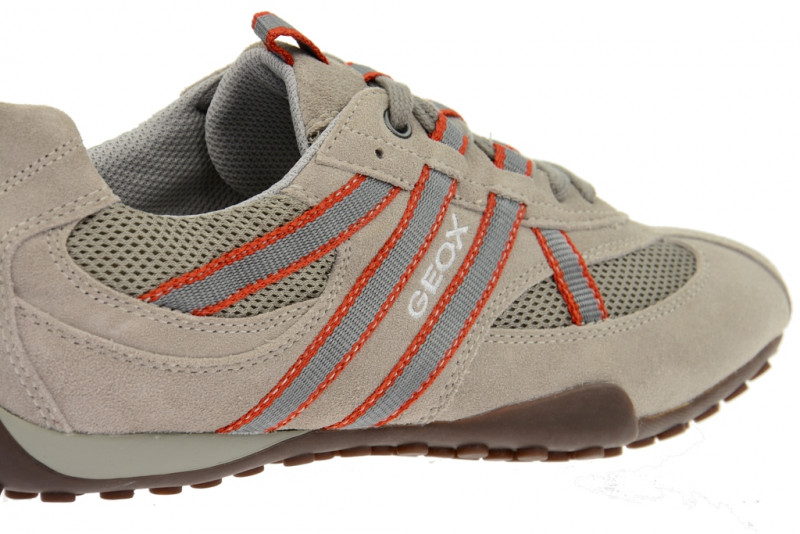 Geox Snake Schuhe grau beige U2207S