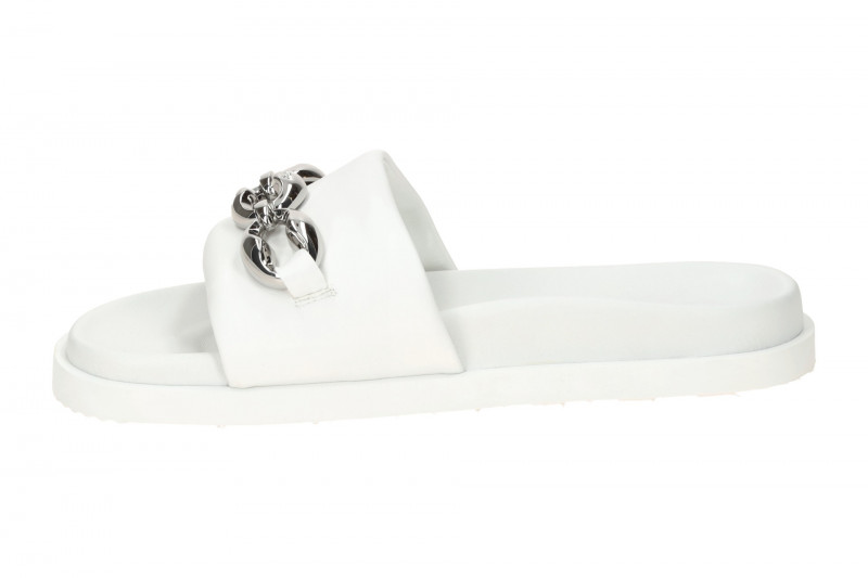 Högl Franka Pantolette weiß Kette 0810