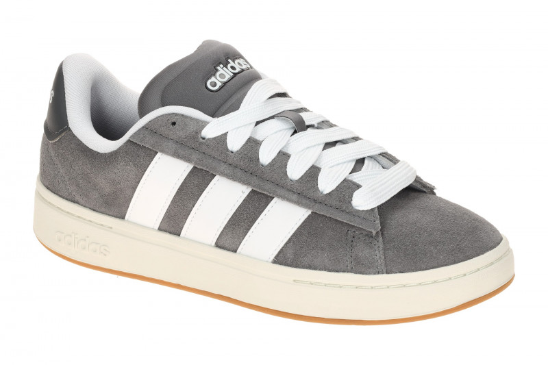Adidas Grand Court Alpha Sneakers Schuhe grau weiß Herren JR0542