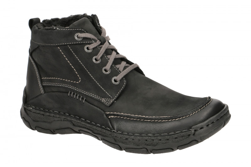 Josef Seibel Herren Stiefel schwarz K-Weite 25142
