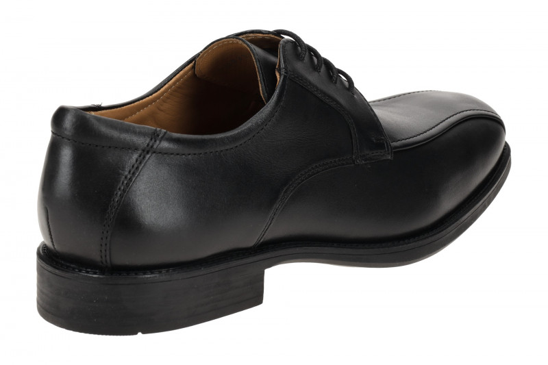 Geox Federico Business Schuhe schwarz Nappa U2257W