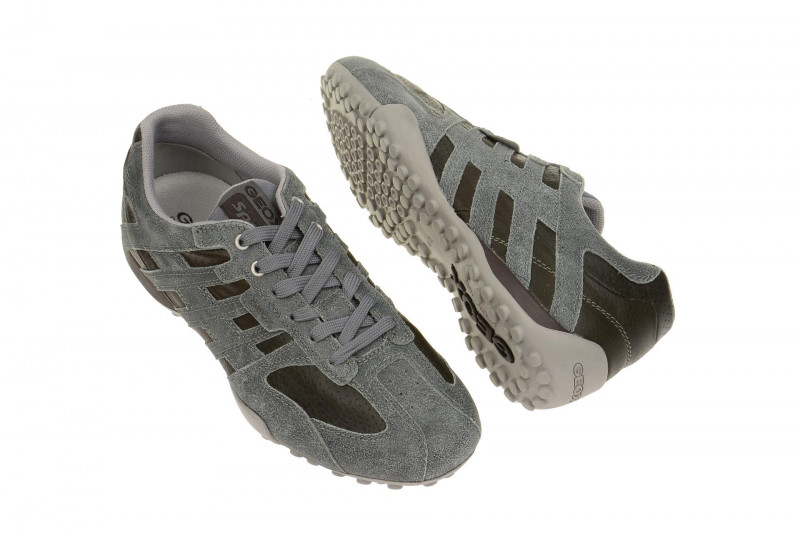 Geox Snake Schuhe grau braun - U4207K